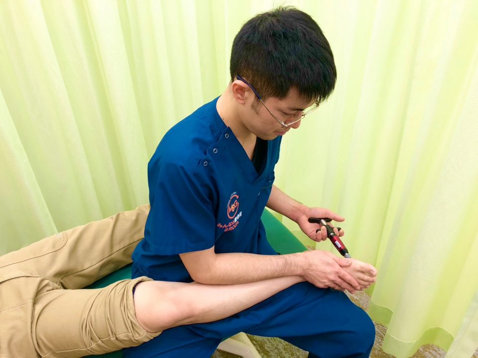 施術の写真